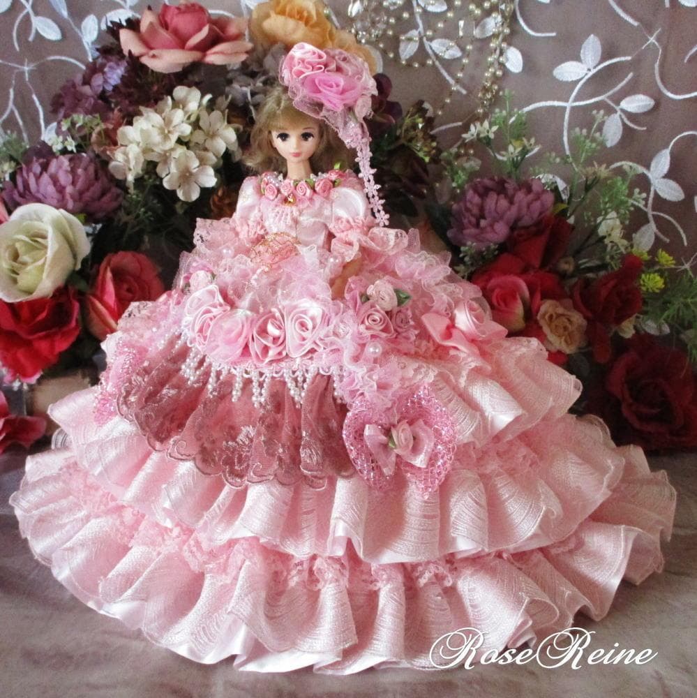 Aページ ベルサイユの薔薇 スウィートピンクのプリンセスミルフィーユドレス