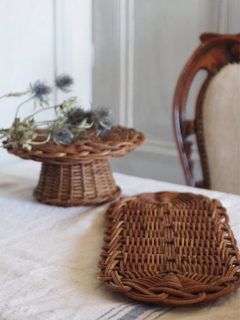 あけびのオーバルトレー♡作家様ハンドメイド