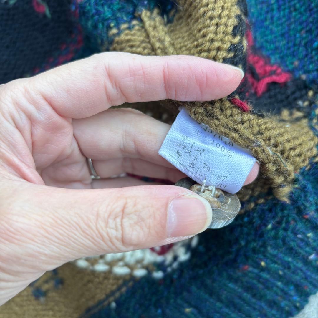 vintage 3Dニット カウチン ネイティブ アメカジ シティボーイ