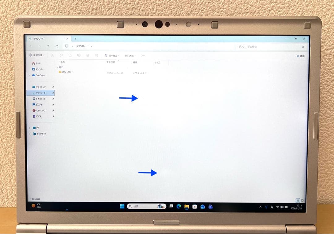 累積4740H レッツノート CF-SV1 16GB/11世代i5/office
