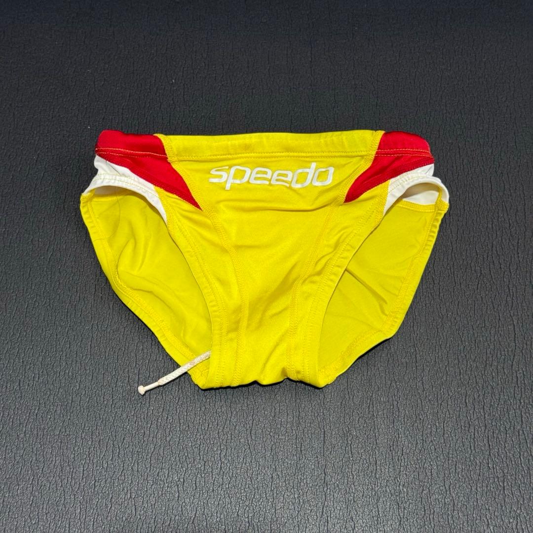 speedo 競泳水着 イエロー/レッド Sサイズ