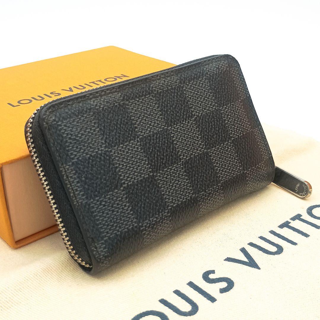 【美品S】ルイヴィトン　ジッピーパース　ダミエグラフィット　ケース