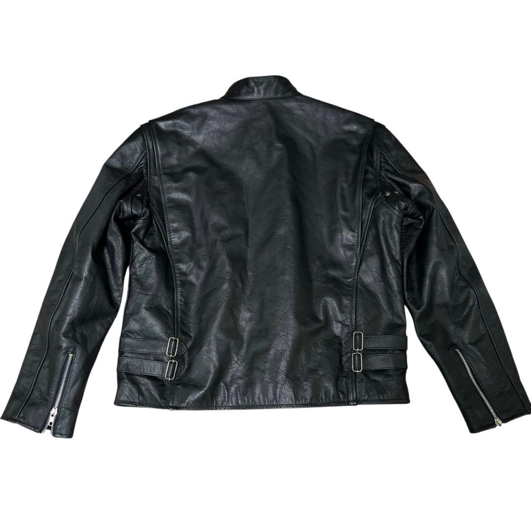 【きりこ】HORN WORKS シングルライダースジャケット　バッファロー