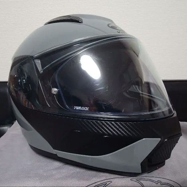 OGK KABUTO RYUKI 純正ピンロック& ミラーシールド付 Mサイズ