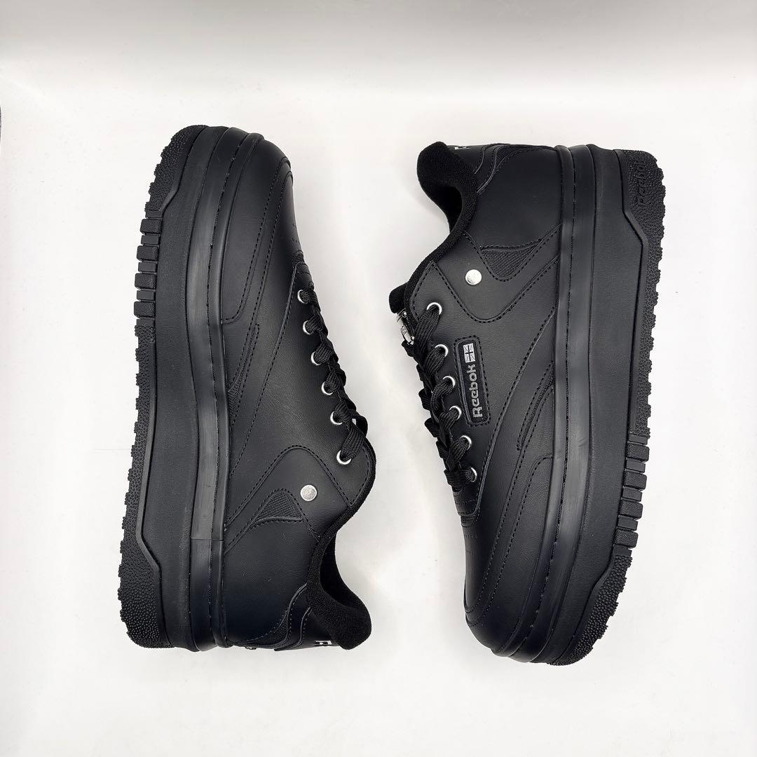 ほぼ新品【Reebok×ADRER】CLUB C EXTRA 26cm 厚底　黒