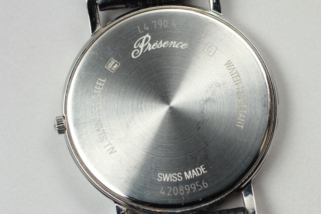 Longines Présence L4.790.4 メンズ クォーツ 腕時計