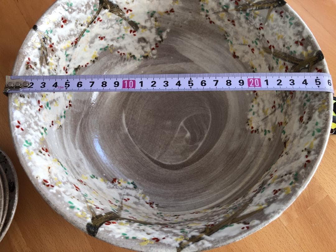 桜の花デザイン ボウルと皿セット