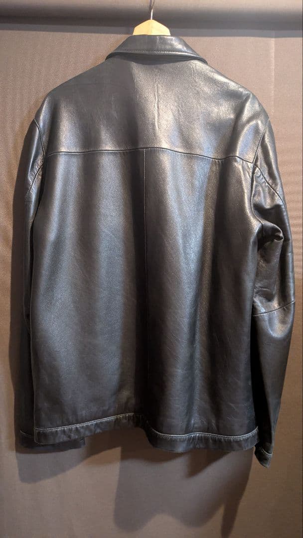 な*ん様 ARMANIレザージャケット 掲載15日まで