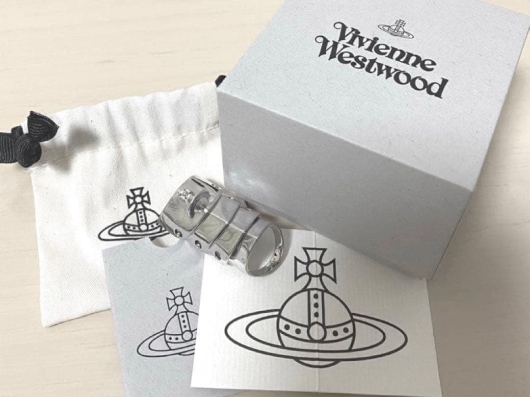 Vivienne Westwood アーマーリング シルバー L