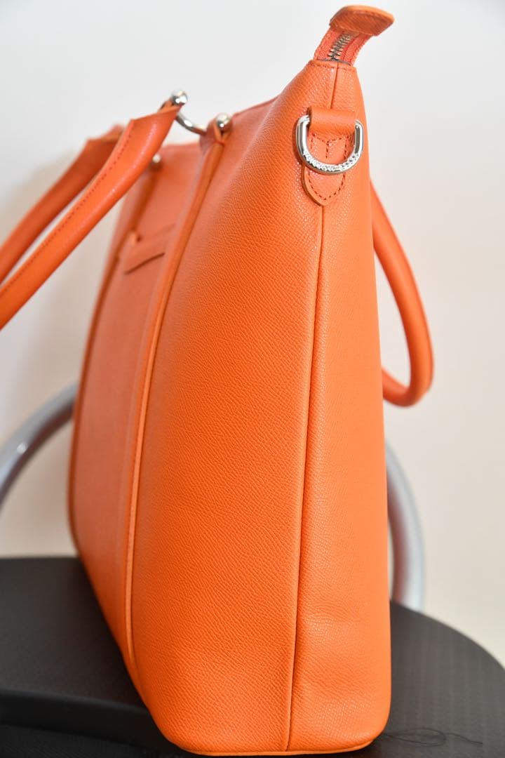 カズ0802　ペッレモルビダ deck-9シリーズ トートバッグ オレンジ