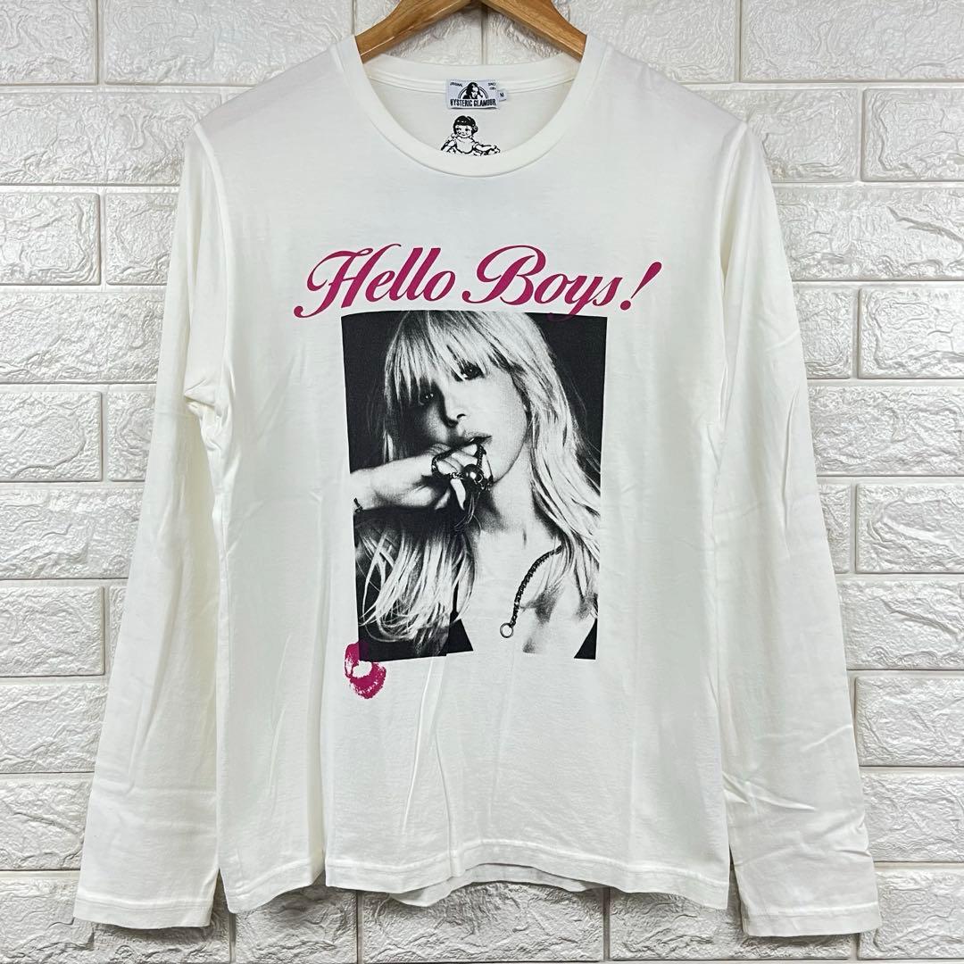 HYSTERIC GLAMOUR COURTNEY LOVE ロンT Tシャツ