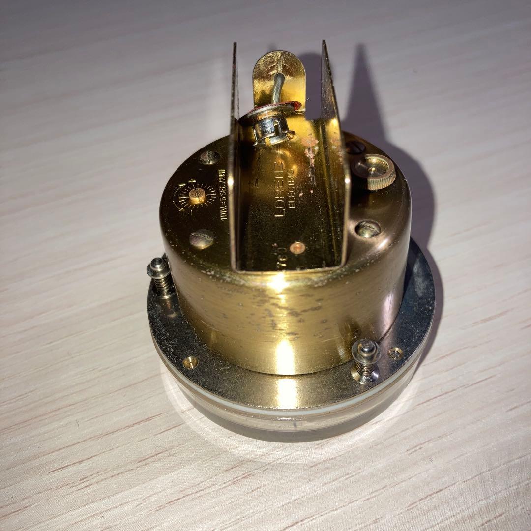 Lorenz Static 置時計 GOLD ゴールド　レトロ　ヴィンテージ