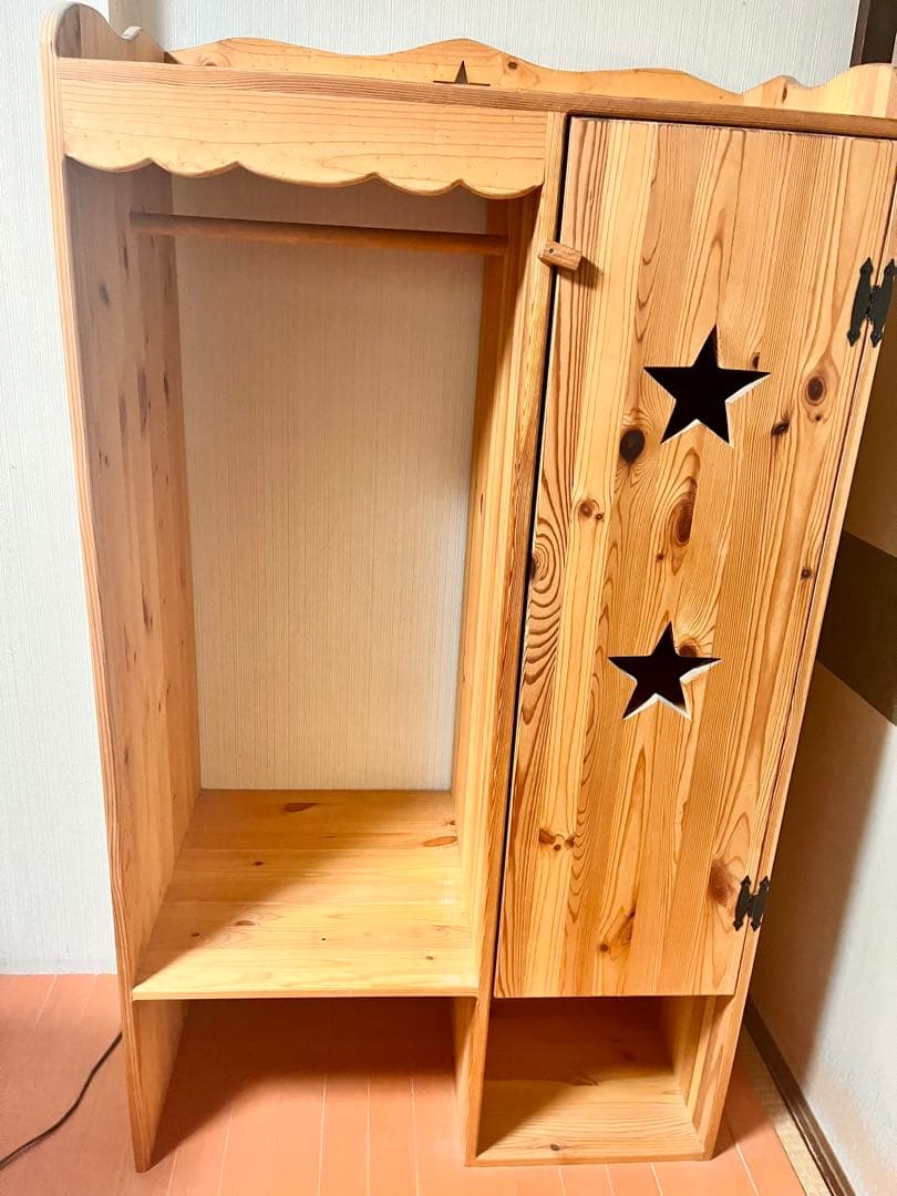 ⭐︎値下げしました⭐︎カントリー家具　木製ハンガーラック