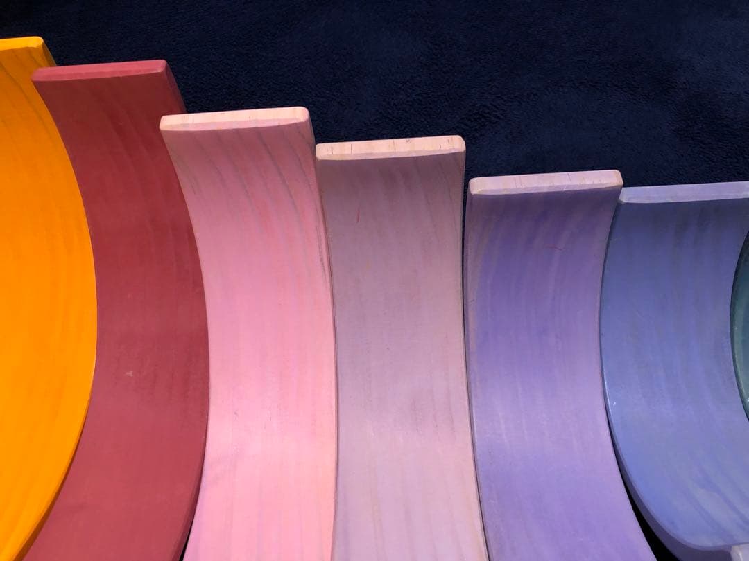 アーチレインボー パステル　半円盤セット