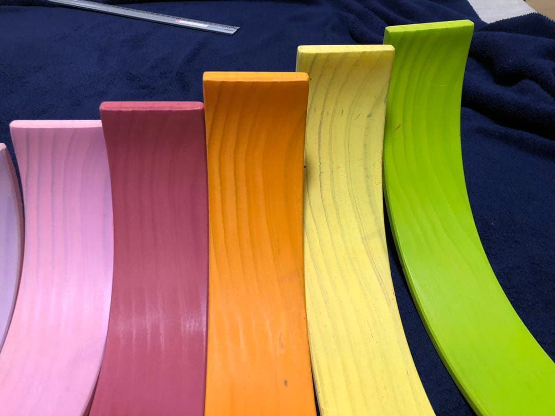 アーチレインボー パステル　半円盤セット