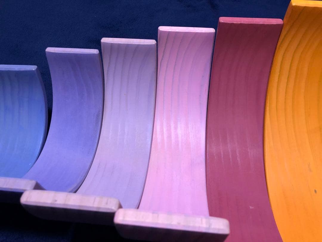 アーチレインボー パステル　半円盤セット