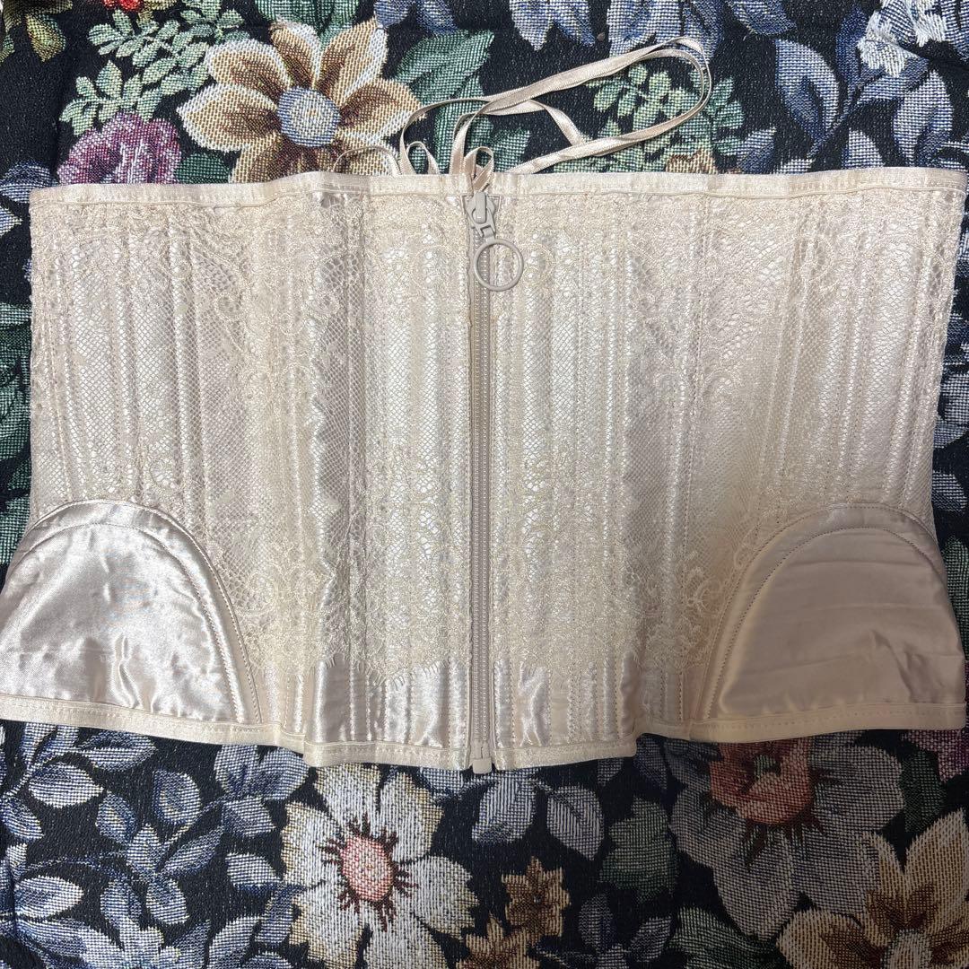 元鈴木さんコルセット ミスグレース アンティークベージュ Lサイズ