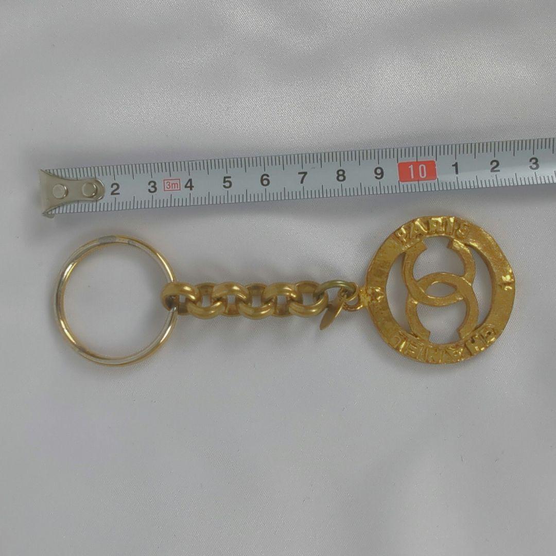 CHANEL シャネル ダブルC ロゴ キーホルダー キーリング ココマーク