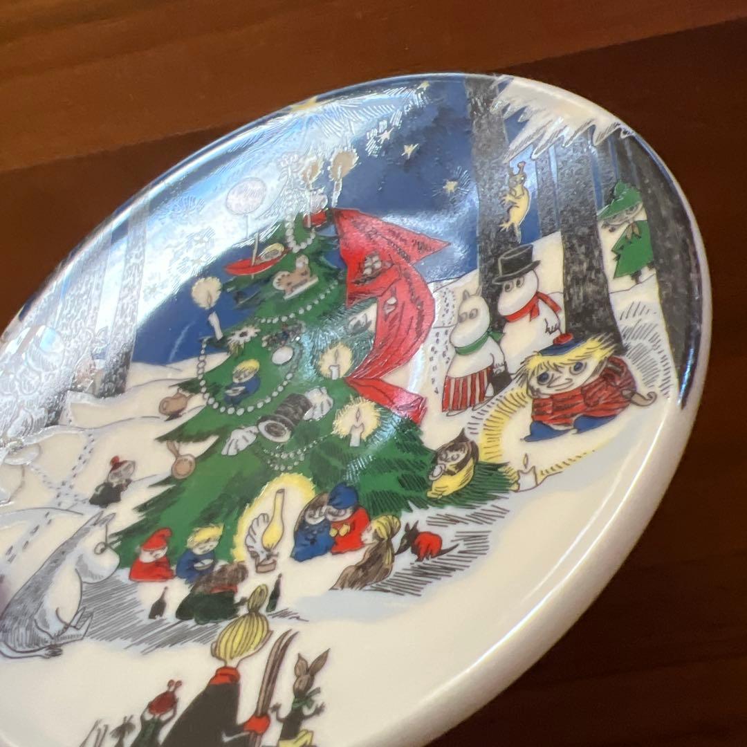ムーミン　アラビア　クリスマスプレート