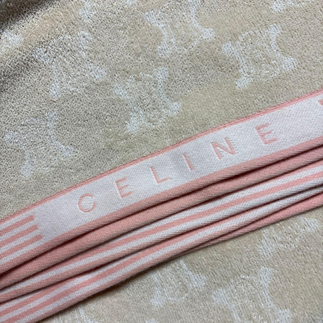 新品セリーヌ綿100%タオルケット