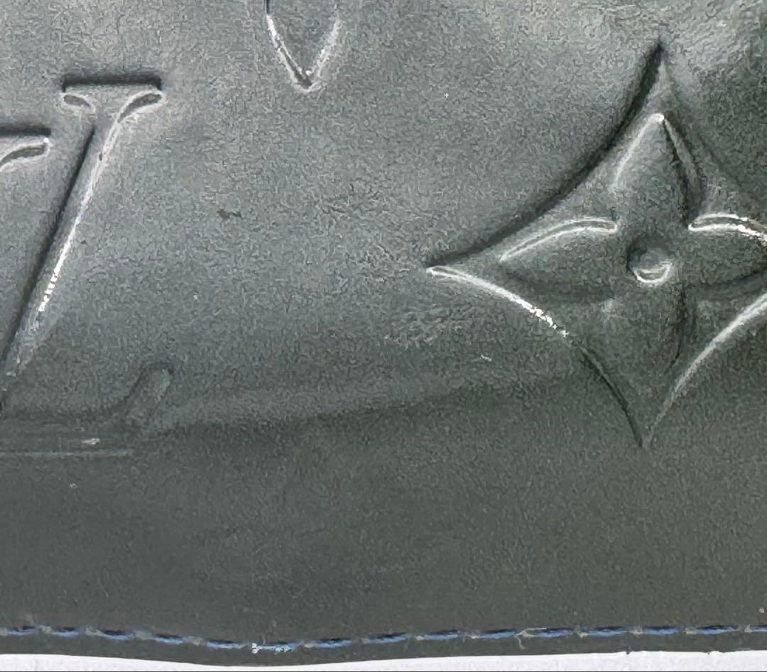 【正規品】LOUIS VUITTON ヴェルニ ラウンドファスナーグリーン系