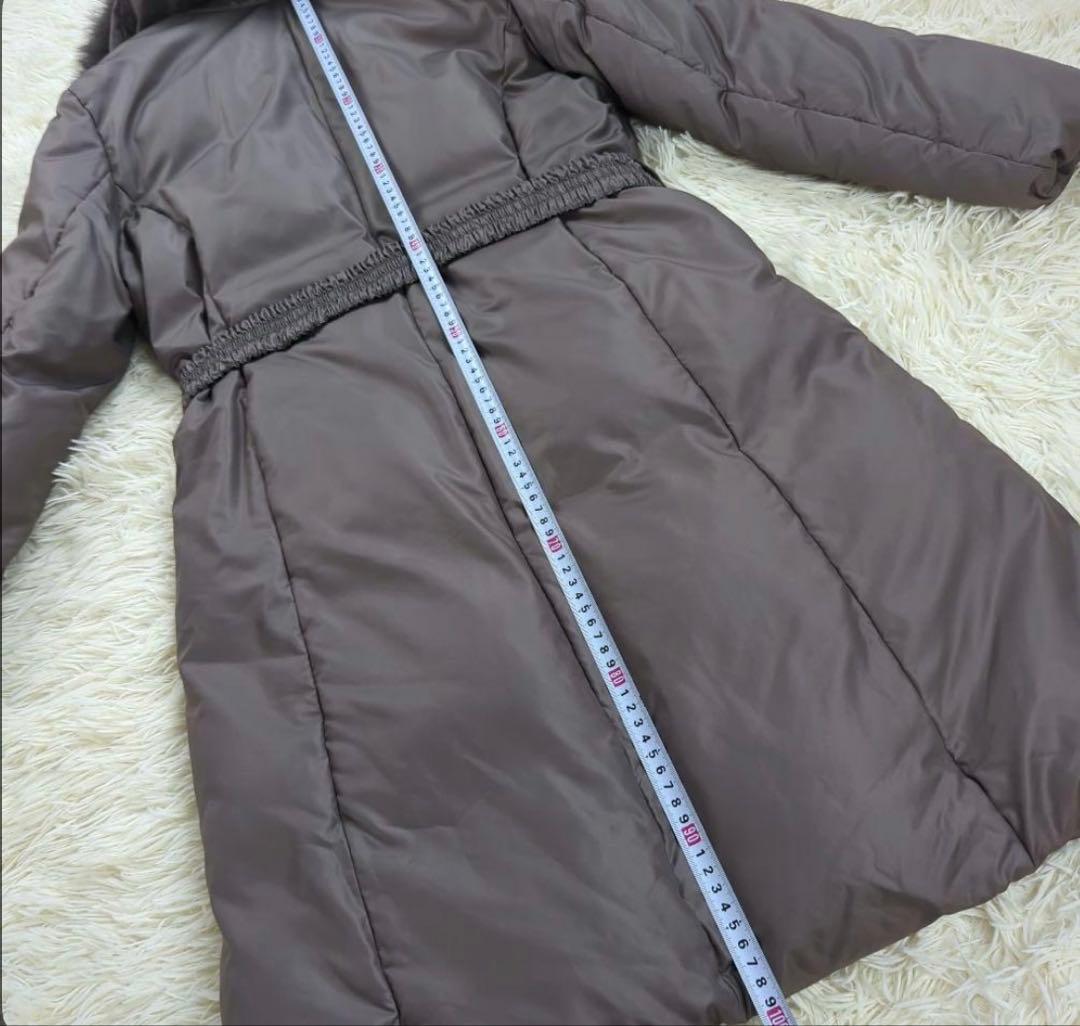 PRIMATIVO グレー ロングダウンジャケット