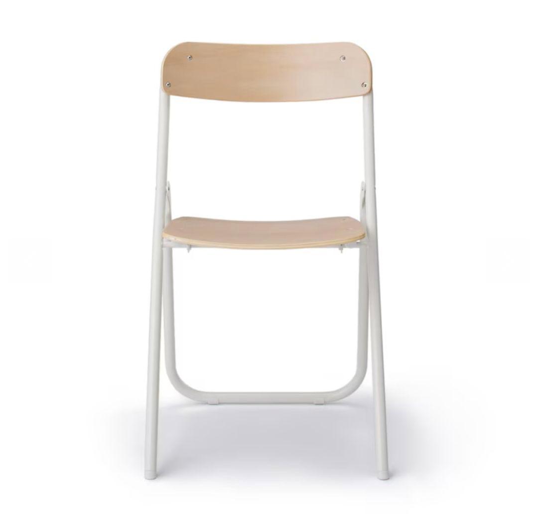 【現地引取OK】MUJI 折りたたみ式テーブルと椅子セット