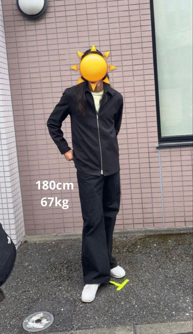 JIL SANDER 24SS ジップアップシャツBLACK 美品