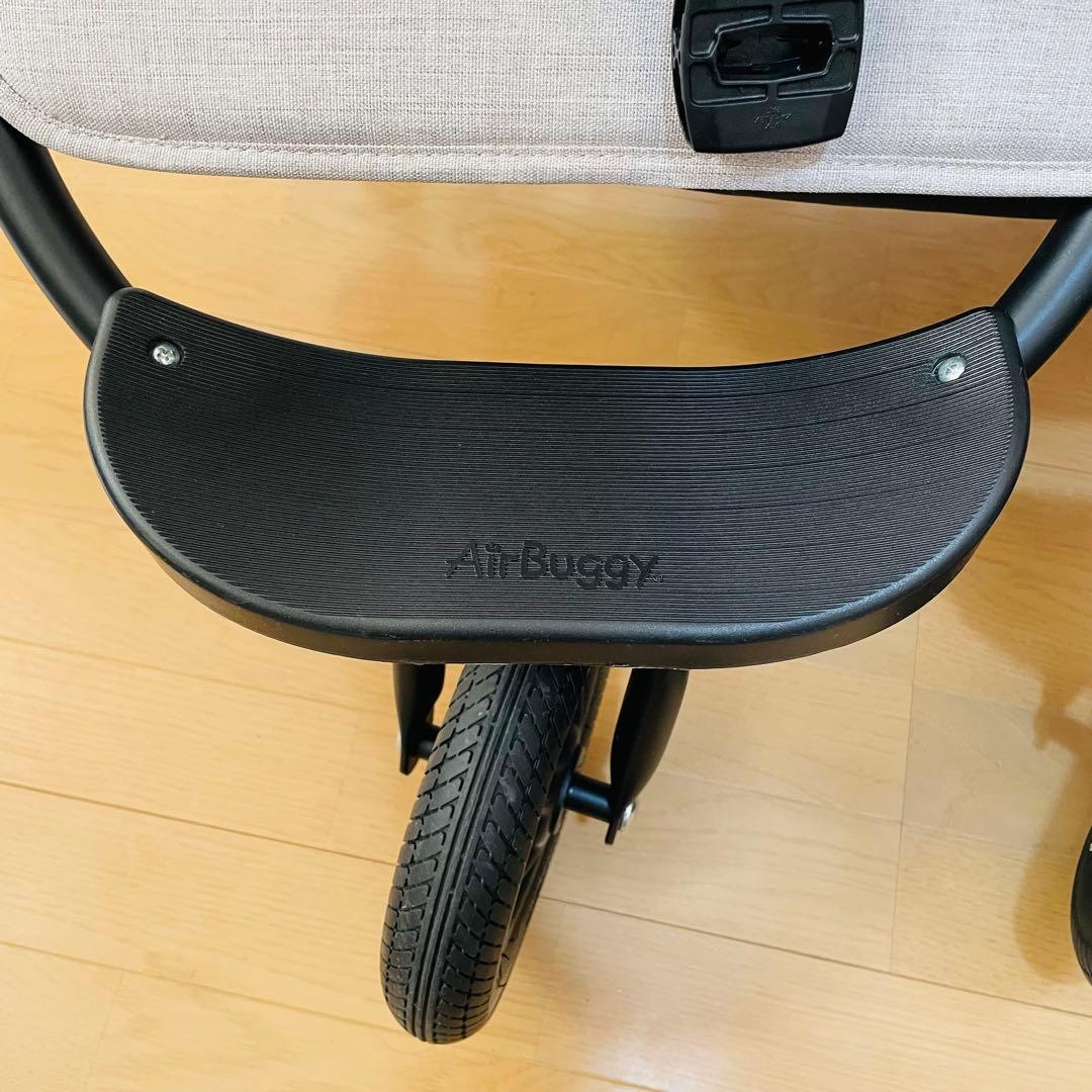 【美品】エアバギー 二人乗り　双子 ココダブルEX フロムバー サンドベージュ