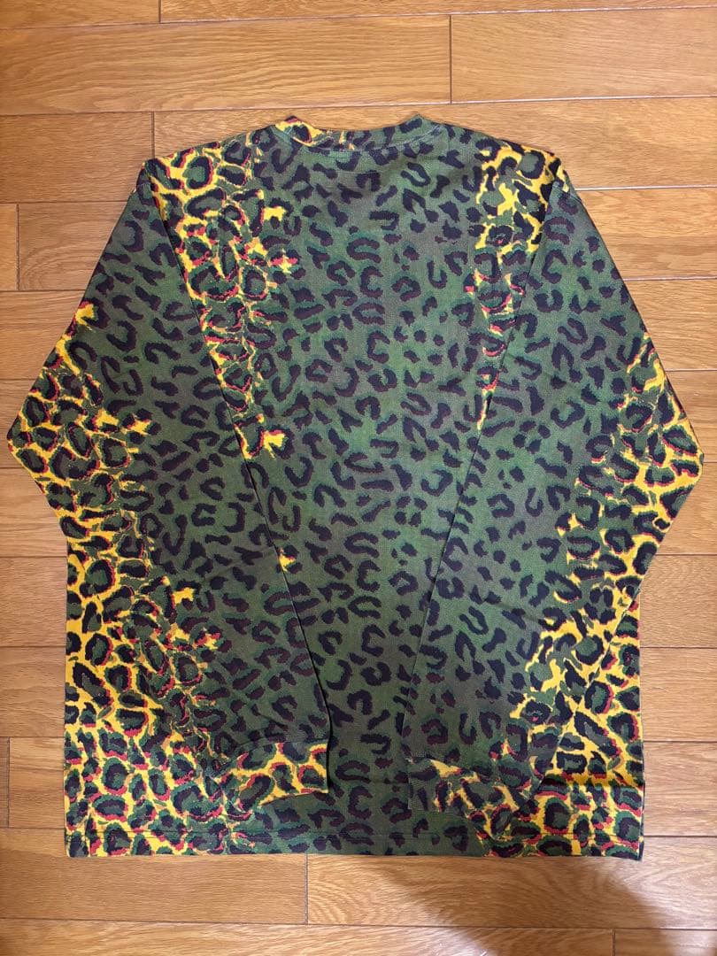 トップス Supreme 24FW Small Box L/S Tee \"Cheetah\"