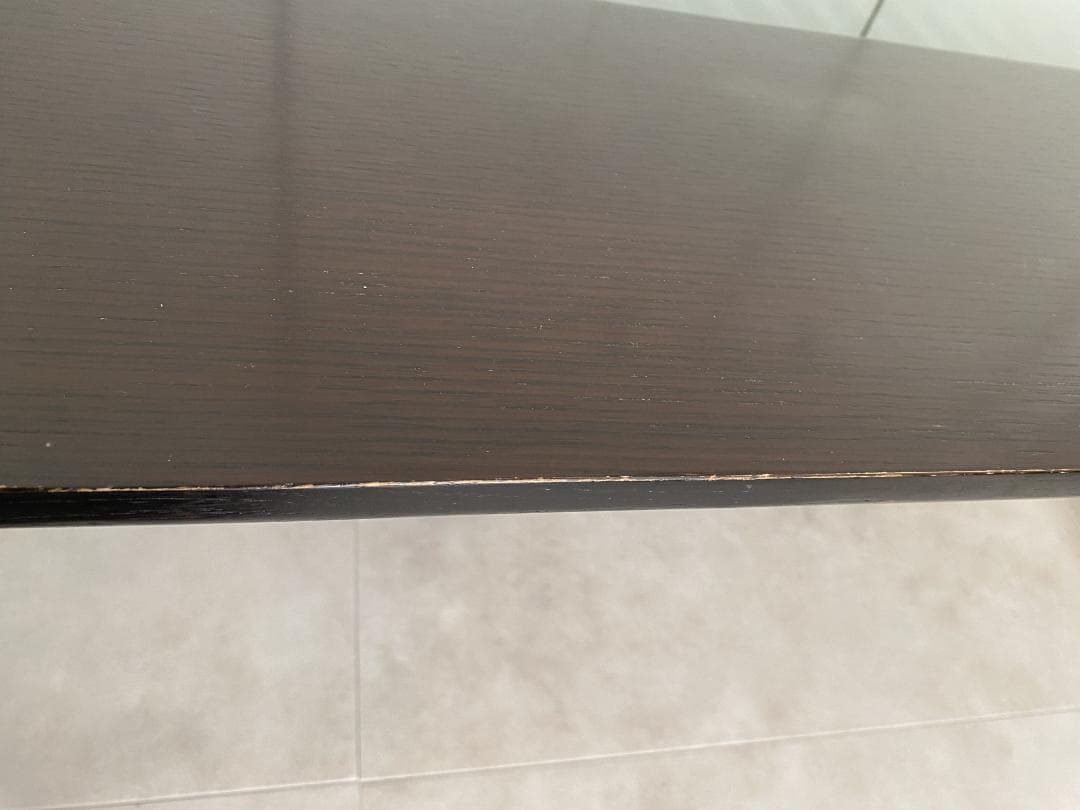 a.flat　ローテーブル　ダークブラウン　モダン