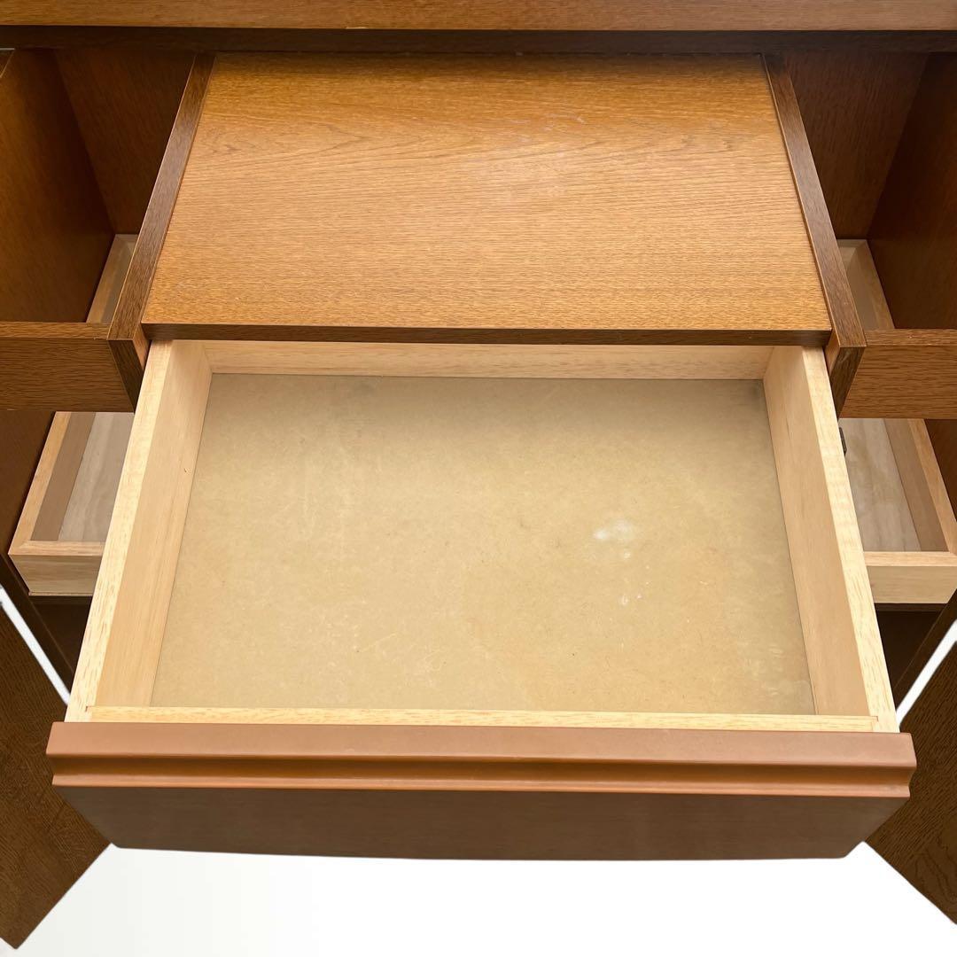 大塚家具　エメリーWRAPTOP ラップトップ デスクドレッサー ナラ材