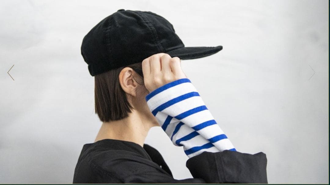 2万 mavuno 購入　humoresque ベルベット キャップ　ベロア帽子