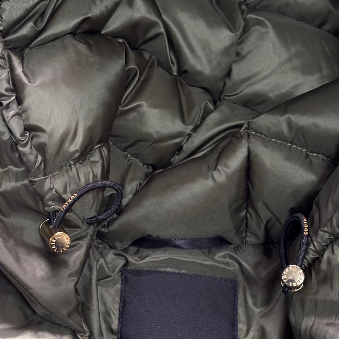 ✨未使用タグ付✨タトラス　TATRAS カーキダウンベストL