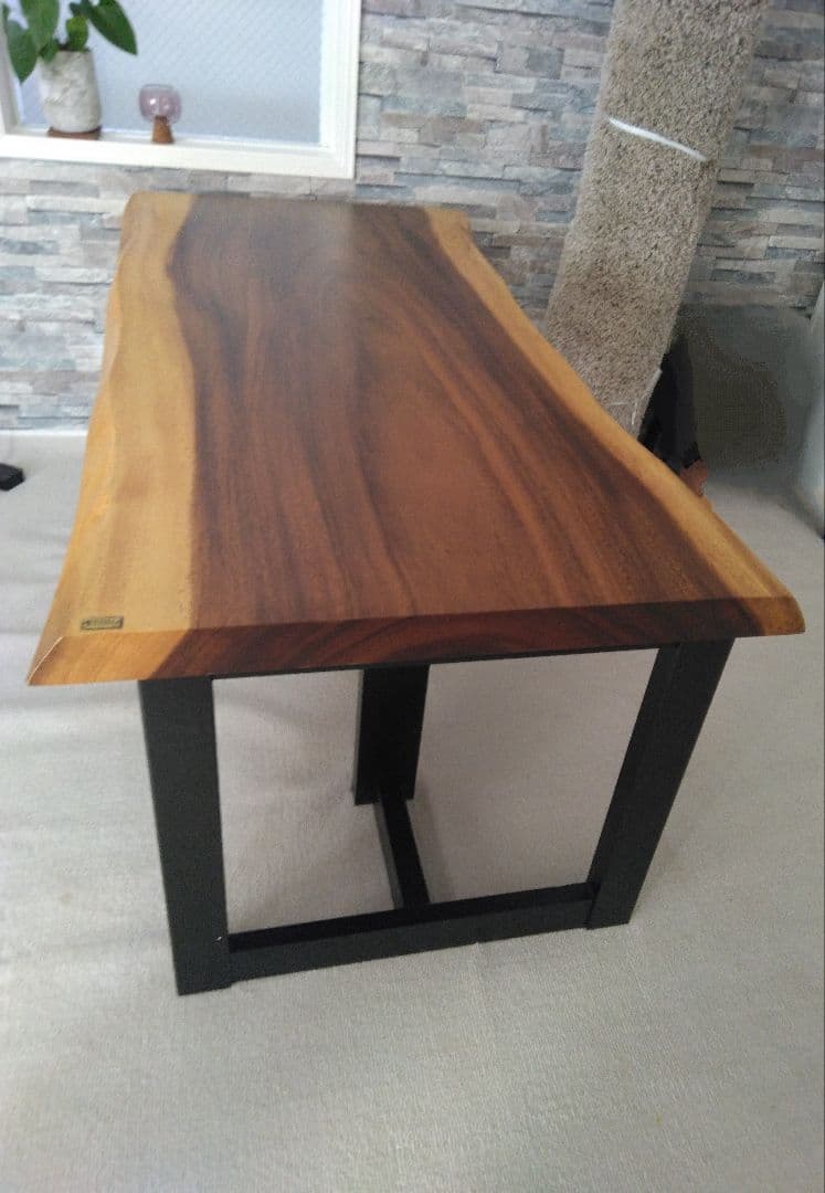 【メゾン】美品　アトリエ木馬 一枚板 モンキーポット