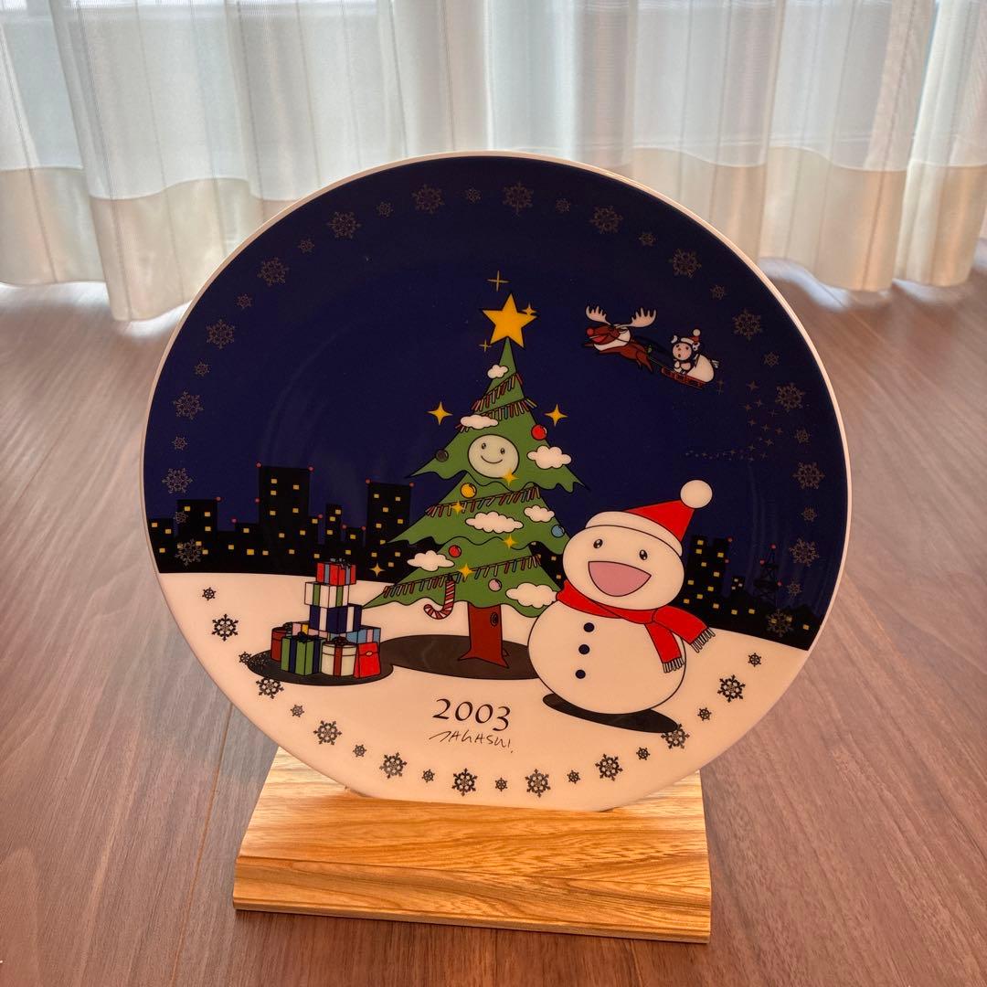 ART OFCHRISTMAS 村上 隆クリスマス絵皿限定イヤープレート2003
