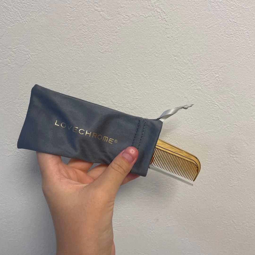 ゴールドコーム 日本製 専用ポーチ付き