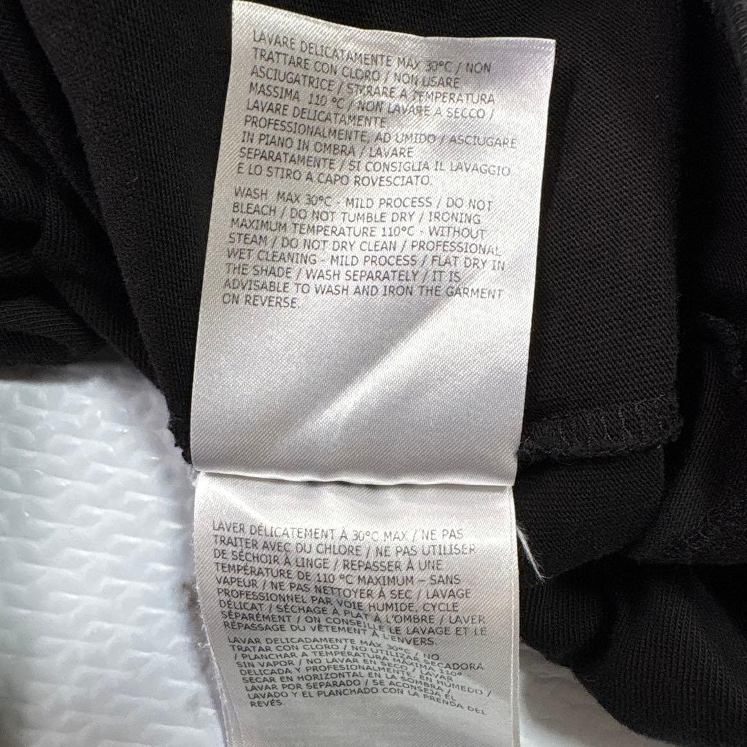 ✨大人気✨ MONCLER（モンクレール）黒 ロンT長袖カットソー胸ロゴXXL