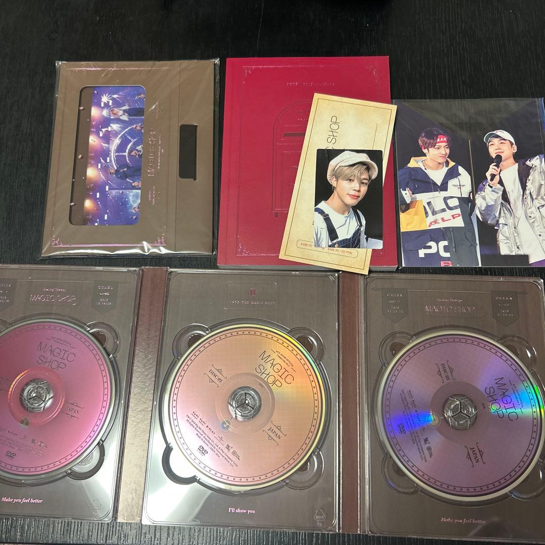 BTS MAGIC SHOP 日本公演 DVD ジミントレカ付き