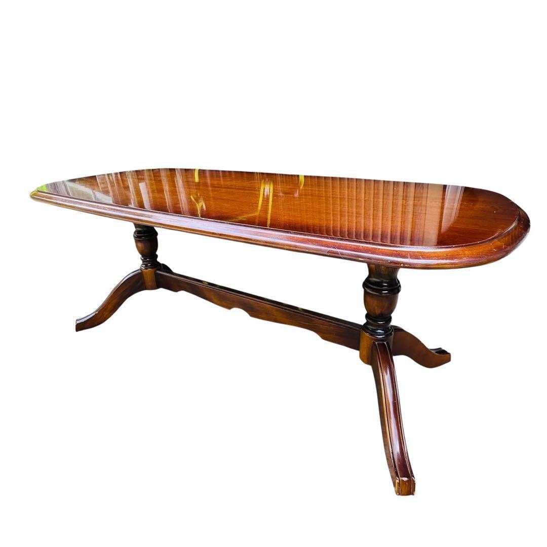 カリモク家具 コロニアル センターテーブル アンティーク