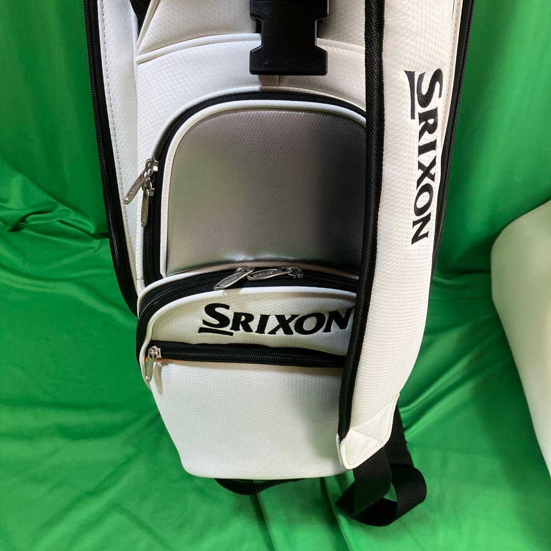Srixon スリクソンキャディバッグ GGC-S092G 白　早い者勝ち‼️