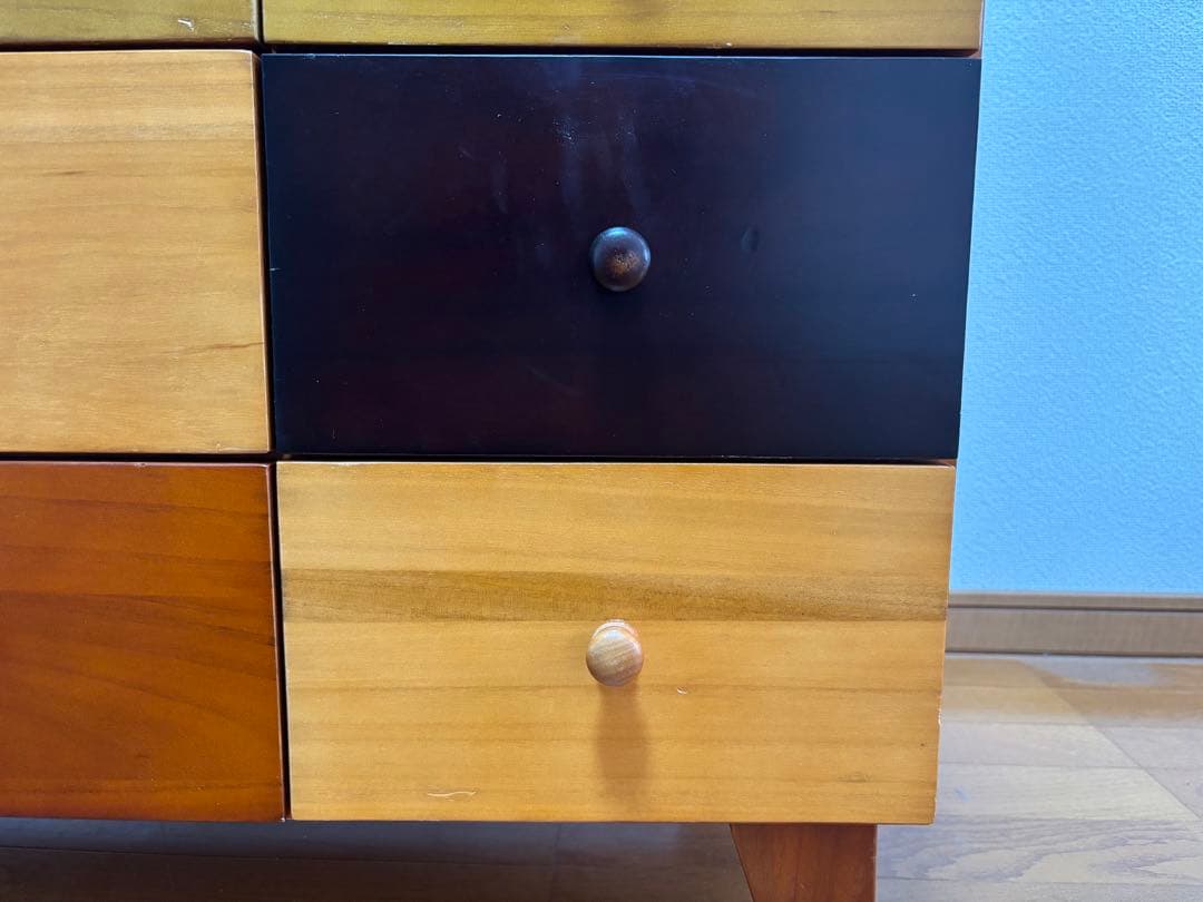 【完売品】ウッドチェスト ナチュラル 北欧風