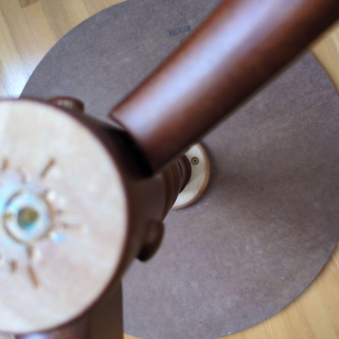 木製 ダークブラウン 円形センターテーブル