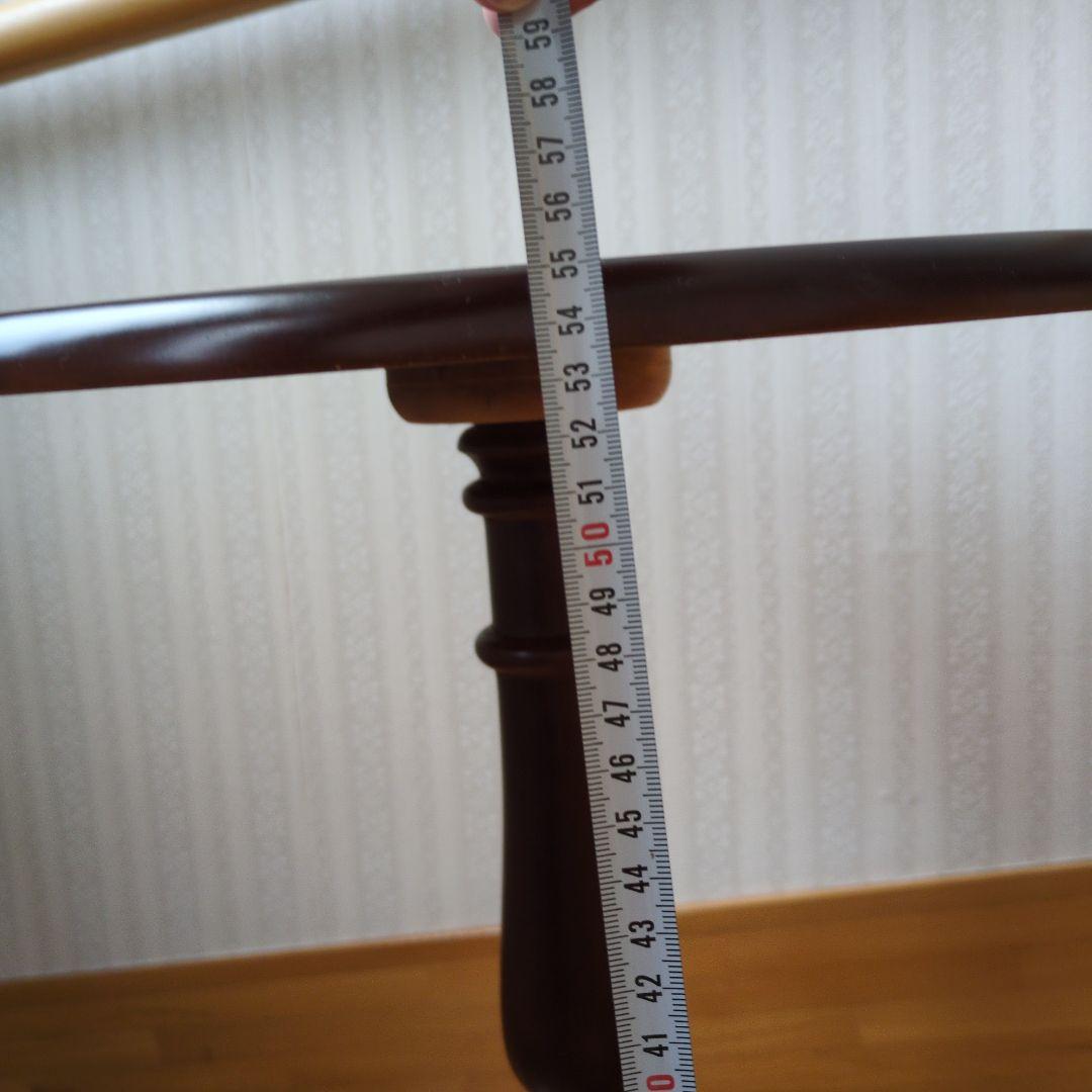 木製 ダークブラウン 円形センターテーブル