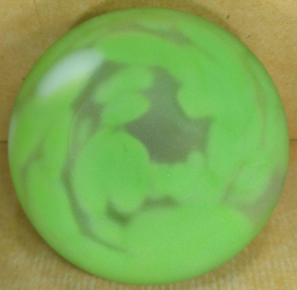 【本物保証】藤田喬平 手吹 花瓶(白,緑系) 共箱 美品