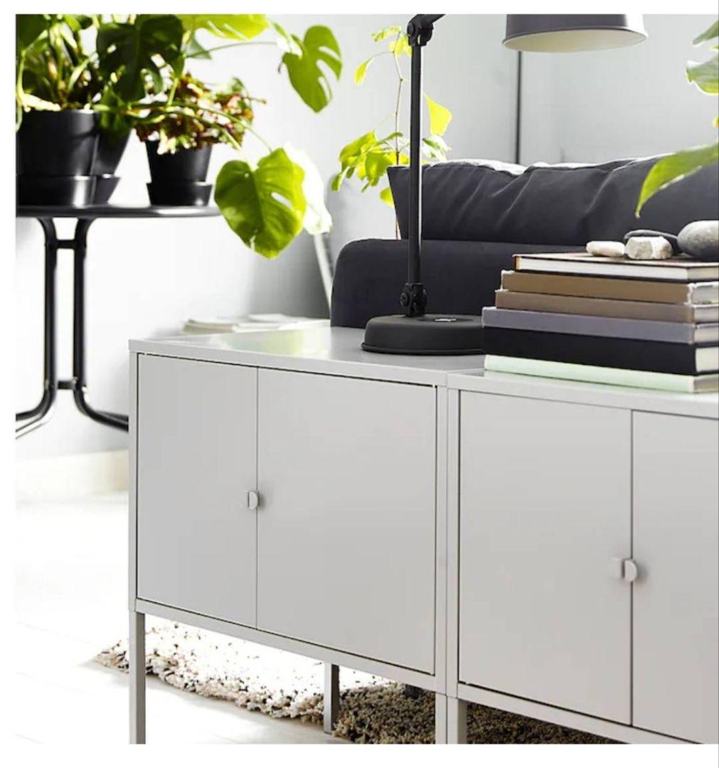 ★IKEA　イケア　LIXHULT　リックスフルトキャビネット　2台セット