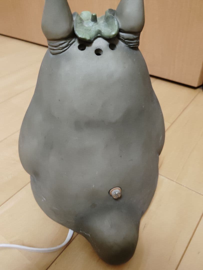 トトロ　陶器ランプ　レトロ　希少