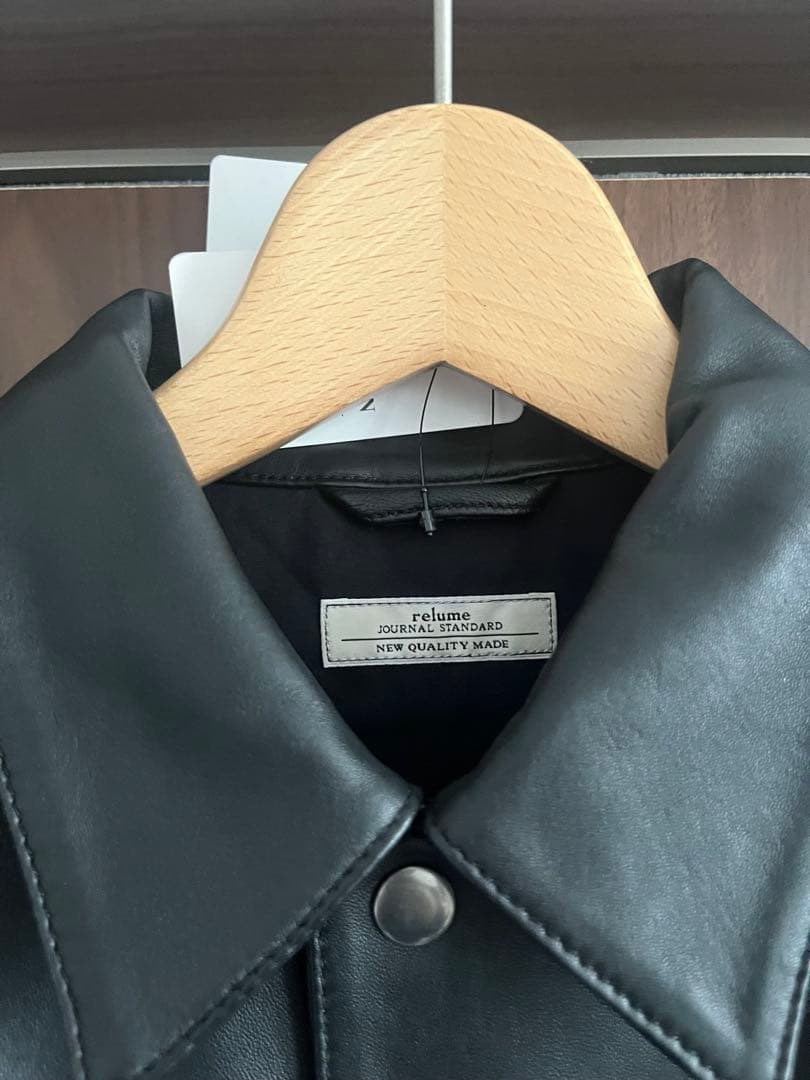 LAMB LEATHER COACH JKT レザーコーチジャケット