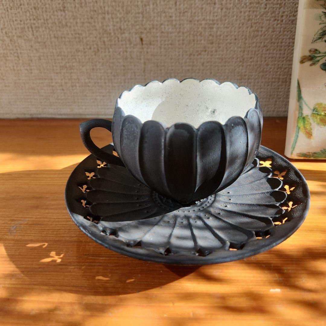 伊藤剛俊　カップ＆ソーサー　新品未使用　益子焼