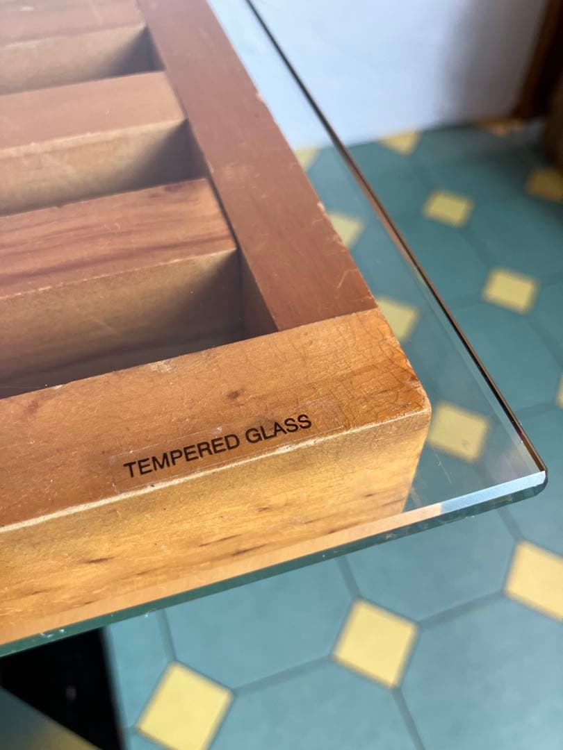 ジョージネルソン　ネルソンベンチ　リプロダクト　ガラス天板付き　ネルソン